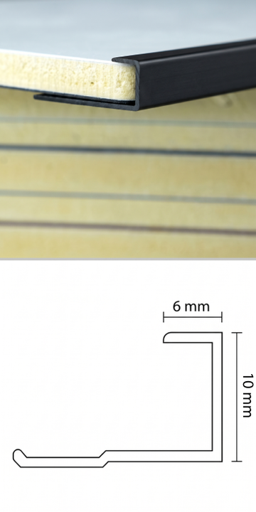 Moldura de Borde en Forma de L