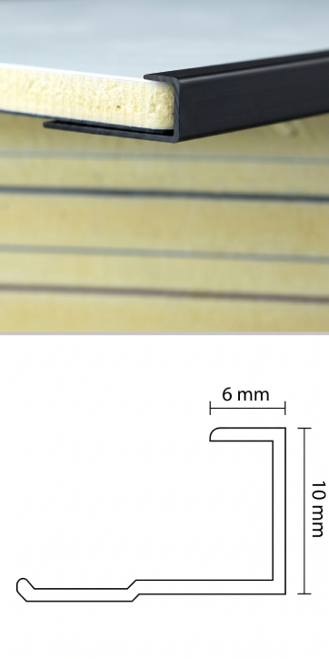 Moldura de Borde en Forma de L